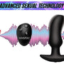 Voice Activated 10X Vibrating Prostate Plug with Remote Control