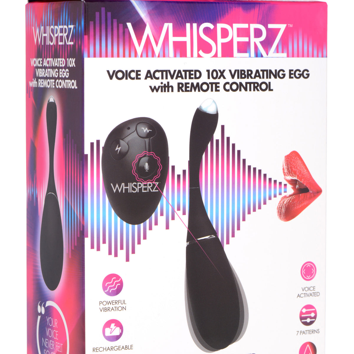 Voice Activated 10X Vibrating Egg with Remote Control