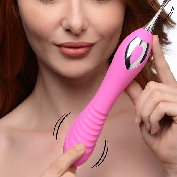 Power Zinger Dual-Ended Silicone Vibrator