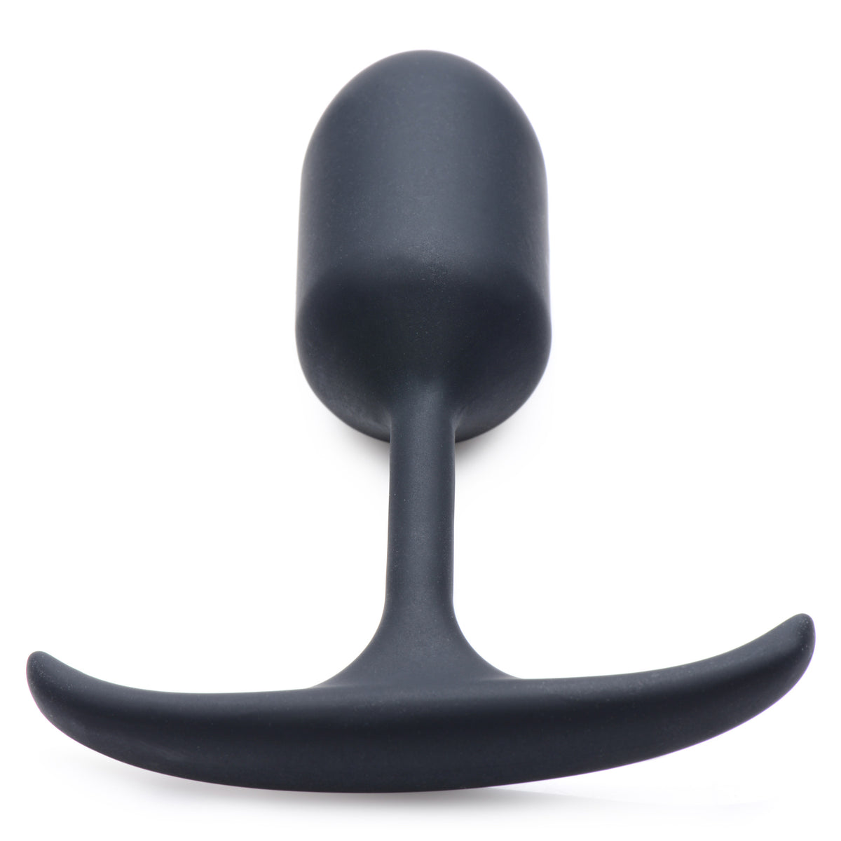 Premium Silicone Weighted Anal Plug - Small