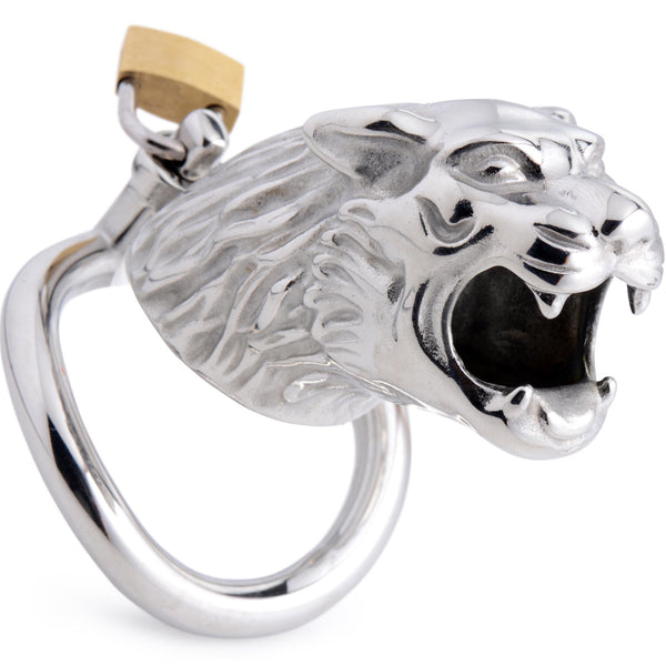 Tiger King Locking Chastity Cage