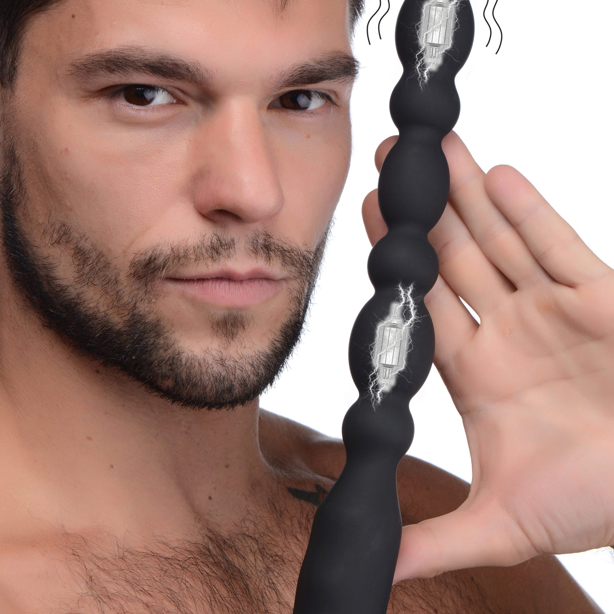 Viper Anal Beads Silicone Dual Motor Vibrator