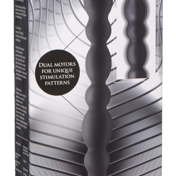 Viper Anal Beads Silicone Dual Motor Vibrator