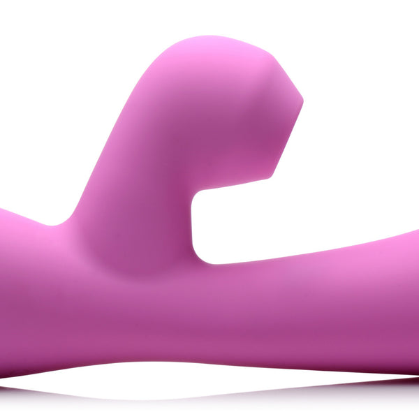 Shegasm 5 Star 7X Suction Come-Hither Silicone Rabbit - Pink