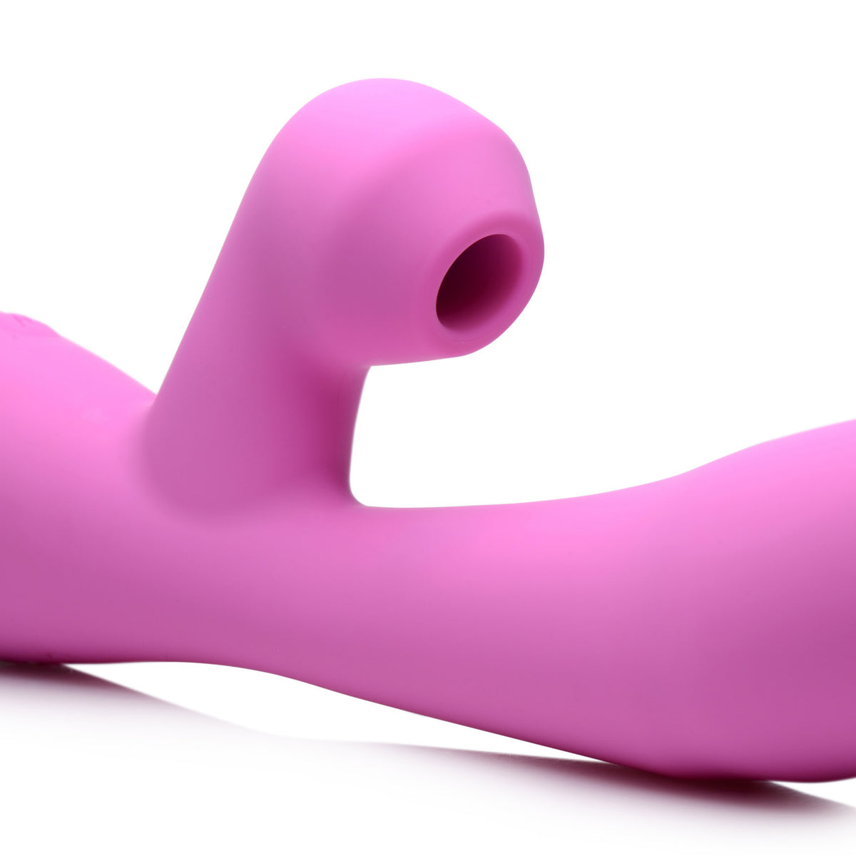 Shegasm 5 Star 7X Suction Come-Hither Silicone Rabbit - Pink