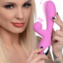 Shegasm 5 Star 7X Suction Come-Hither Silicone Rabbit - Pink