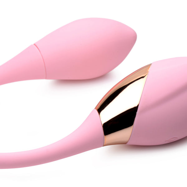 Shegasm 8X Tandem Plus Silicone Suction Clitoral Stimulator and Egg