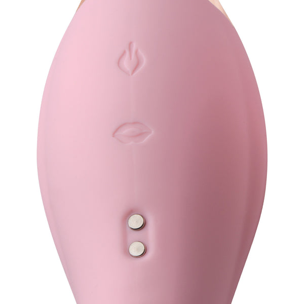 Shegasm 8X Tandem Plus Silicone Suction Clitoral Stimulator and Egg