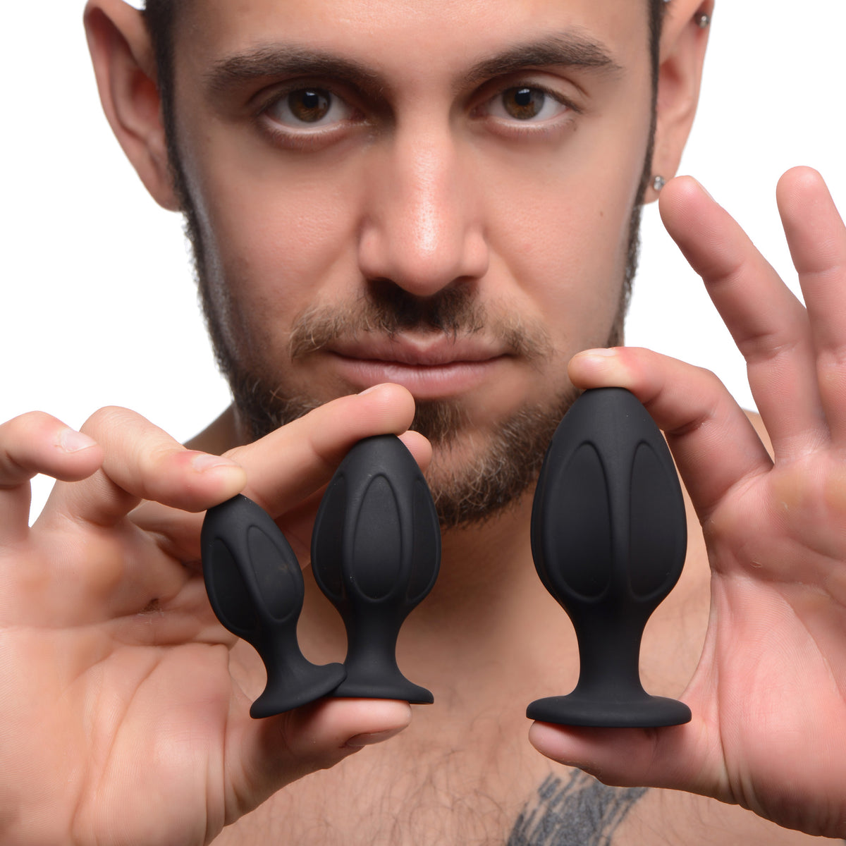 Triple Juicers Silicone Anal Trainer Set