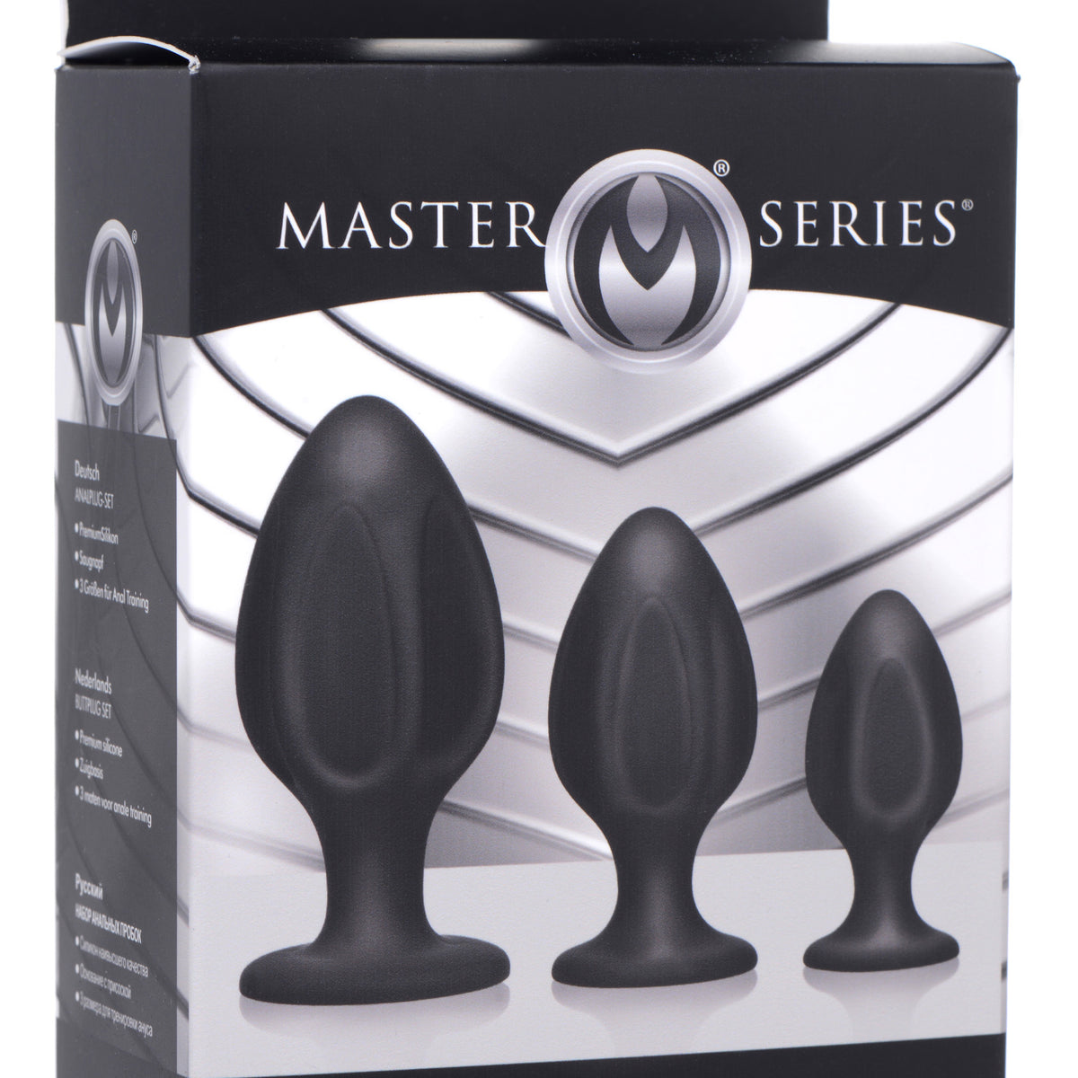 Triple Juicers Silicone Anal Trainer Set