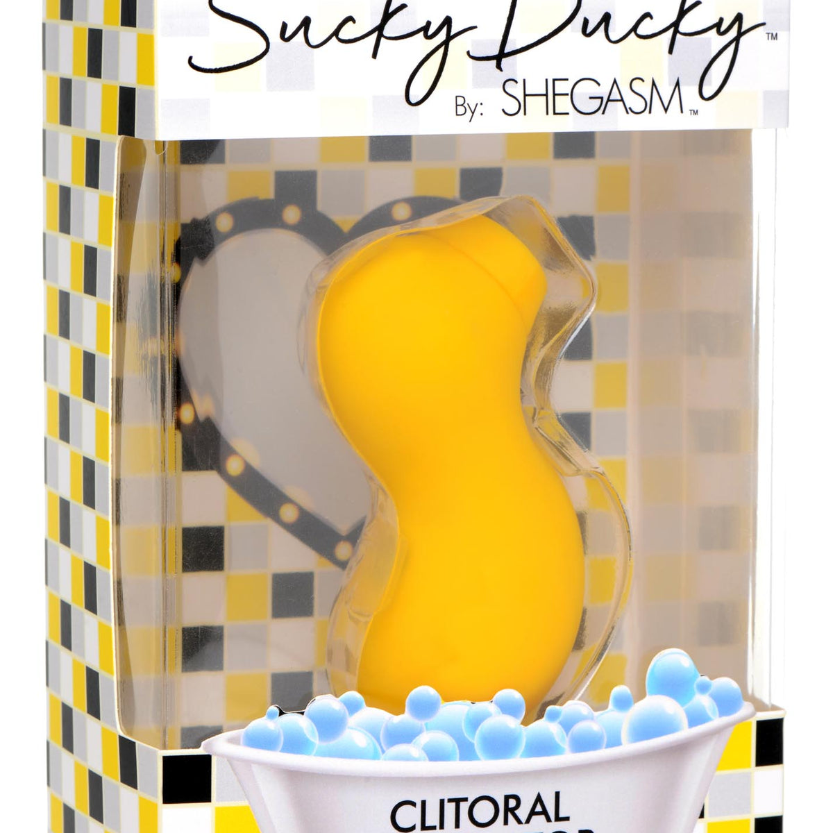 Sucky Ducky Silicone Clitoral Stimulator - Yellow