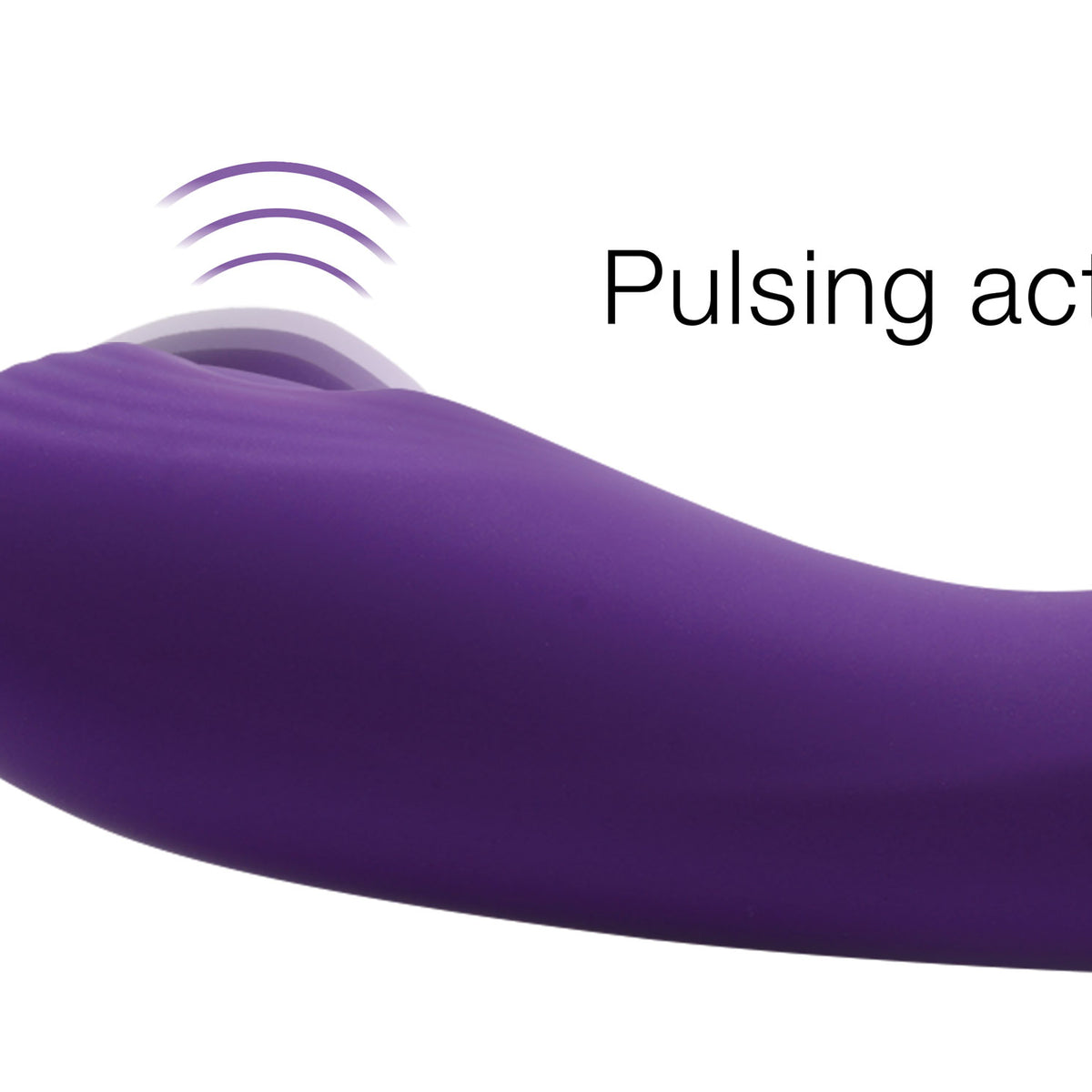 Pulsing G-spot Pinpoint Silicone Vibrator with Attachments