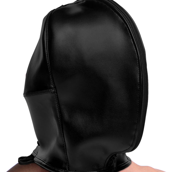 Zip Front Bondage Hood