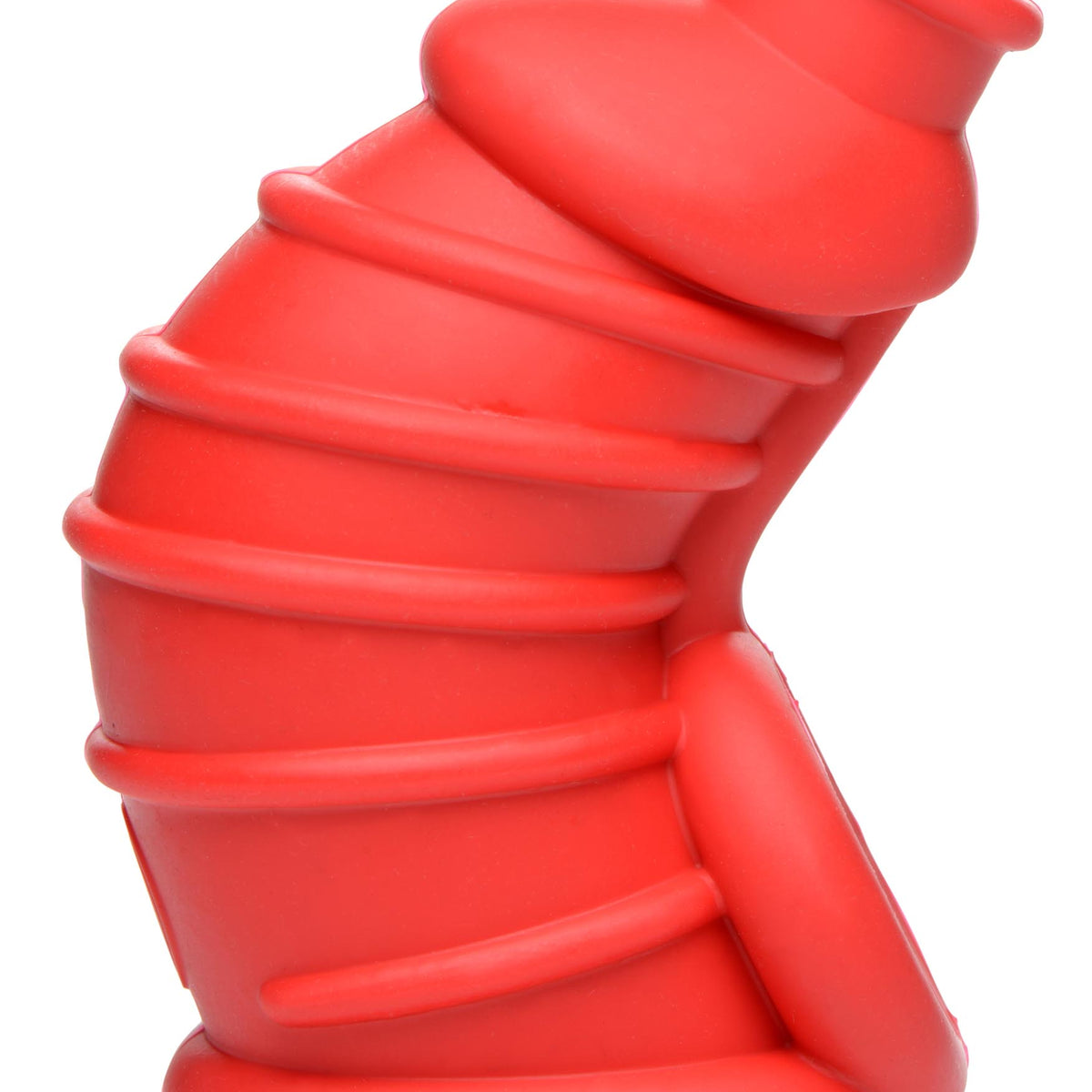 Red Chamber Silicone Chastity Cage