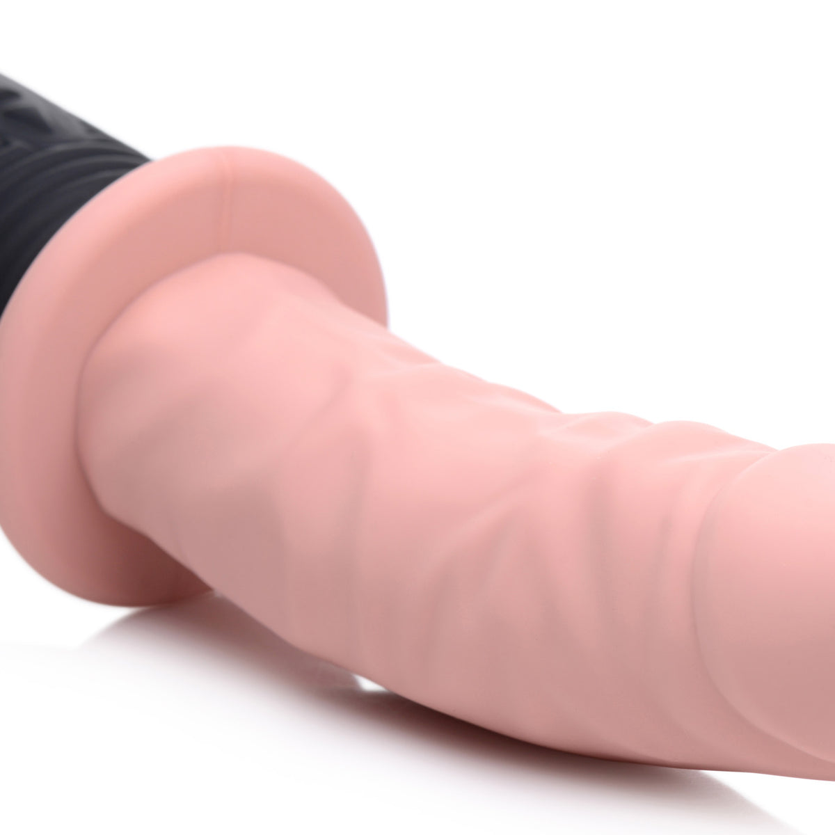 Power Pounder Vibrating and Thrusting Silicone Dildo - Light