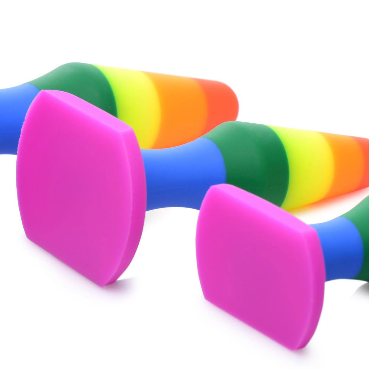 Rainbow Ready Silicone Anal Set