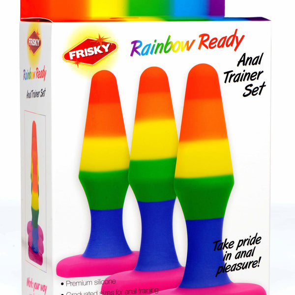 Rainbow Ready Silicone Anal Set