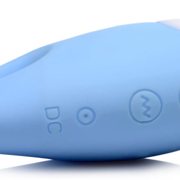 Sucky Bunny Silicone Clitoral  Stimulator - Blue