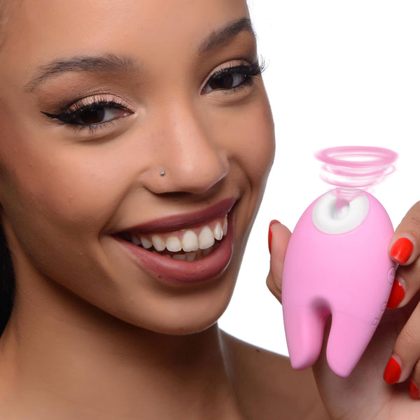 Sucky Bunny Silicone Clitoral  Stimulator - Pink