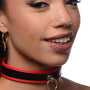 Scarlet Pet Red Collar with O-Ring