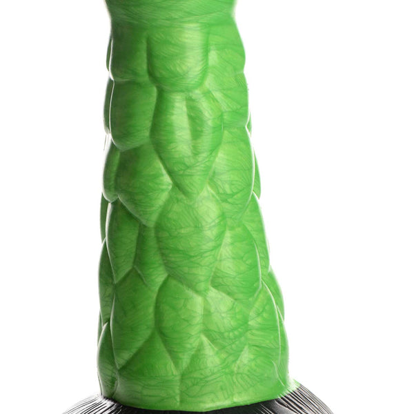 Scaly Reptile Thick Silicone Dildo