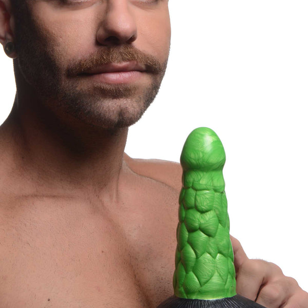 Scaly Reptile Thick Silicone Dildo