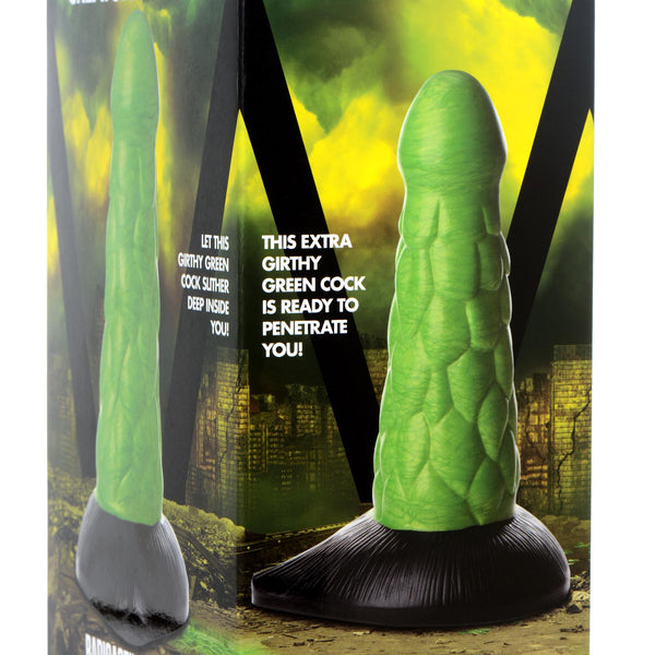 Scaly Reptile Thick Silicone Dildo