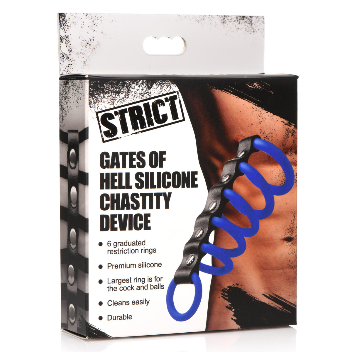 Silicone Gates of Hell Chastity Device