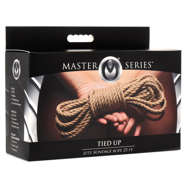 Tied Up Jute Bondage Rope - 25 Feet