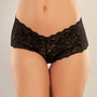 Allure Adore Candy Apple Panty Black O/S - Royal Sins