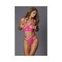 Allure Adore Crazy For You 2 - Piece Set Pink S/M - Royal Sins