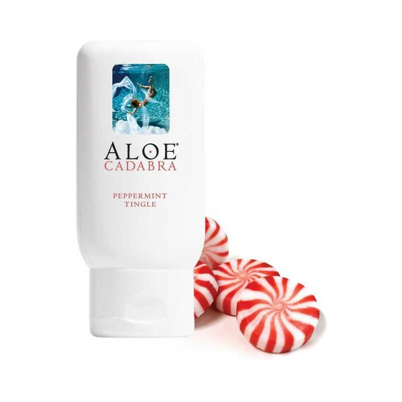 Aloe Cadabra Peppermint Tingle Aloe Lubricant 2.5 oz. - Royal Sins