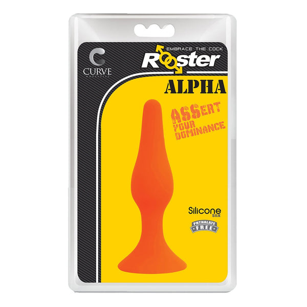 Alpha Advanced Silicone Anal Plug - Medium - Royal Sins