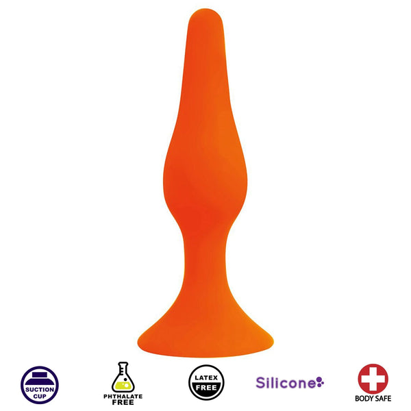 Alpha Advanced Silicone Anal Plug - Medium - Royal Sins