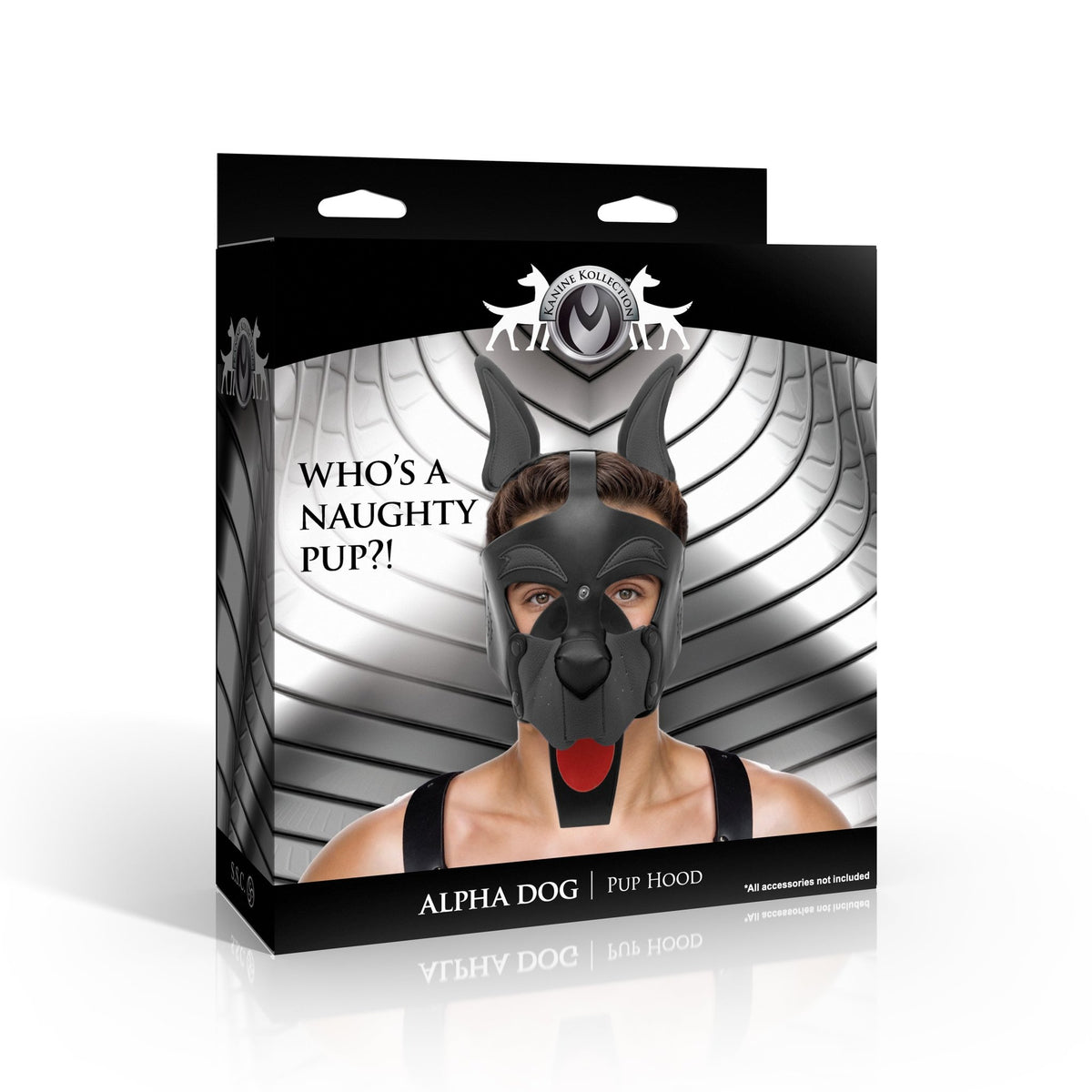 Alpha Dog Pup Hood - Black - Royal Sins