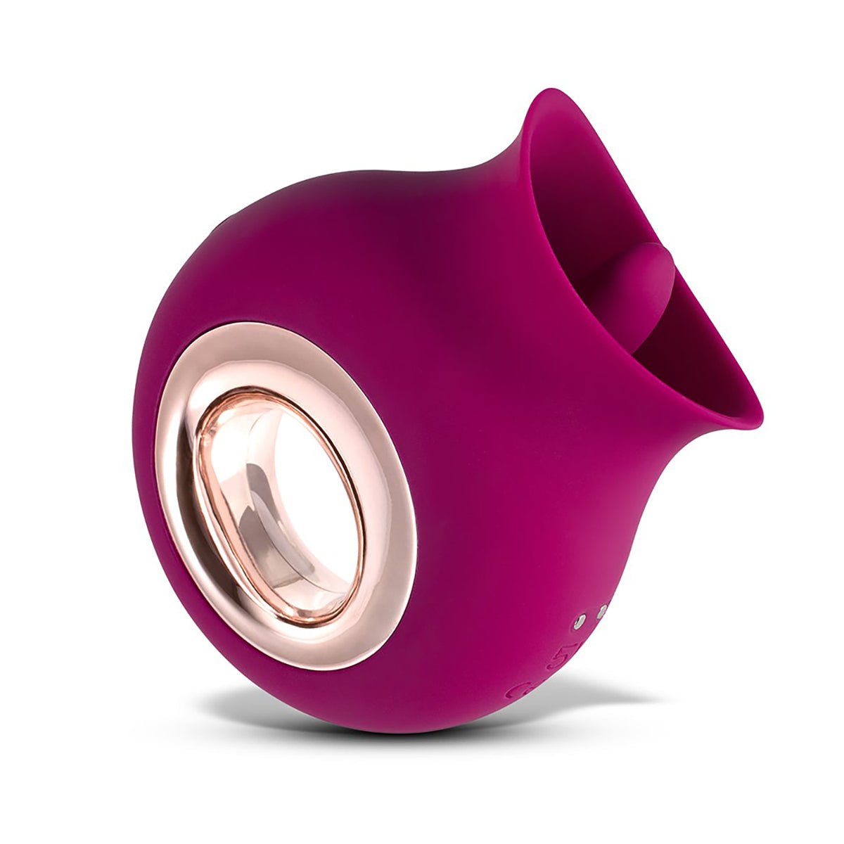 Alvina Luxury Tongue Vibrator - Magenta - Royal Sins