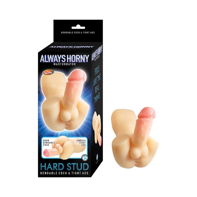 Always Horny Masturbator Hard Stud Beige - Royal Sins