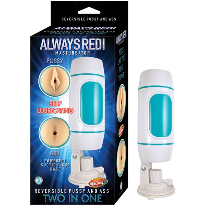 Always Redi Masturbator Shower Mount Base Self Lubricating Flesh - Royal Sins