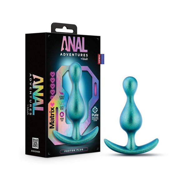 Anal Adventures Matrix Photon Plug Neptune Teal - Royal Sins