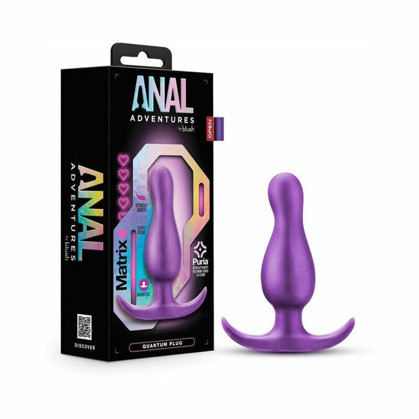 Anal Adventures Matrix Quantum Plug Galactic Purple - Royal Sins
