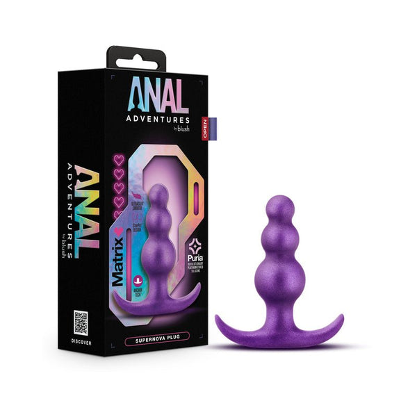 Anal Adventures Matrix Supernova Plug Galactic Purple - Royal Sins