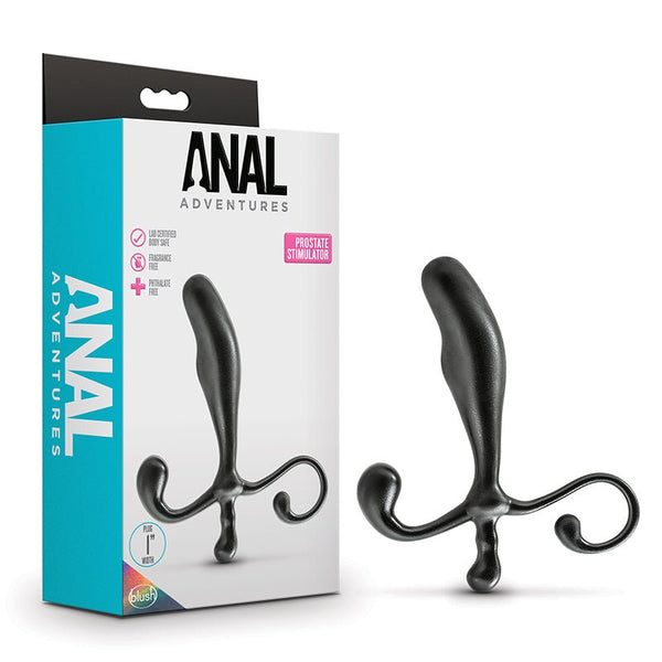 Anal Adventures Prostate Stimulator Black - Royal Sins
