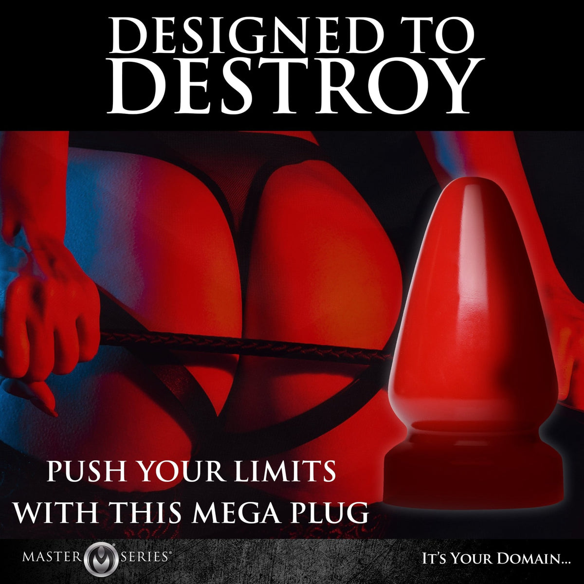 Anal Destructor Plug - Large - Royal Sins