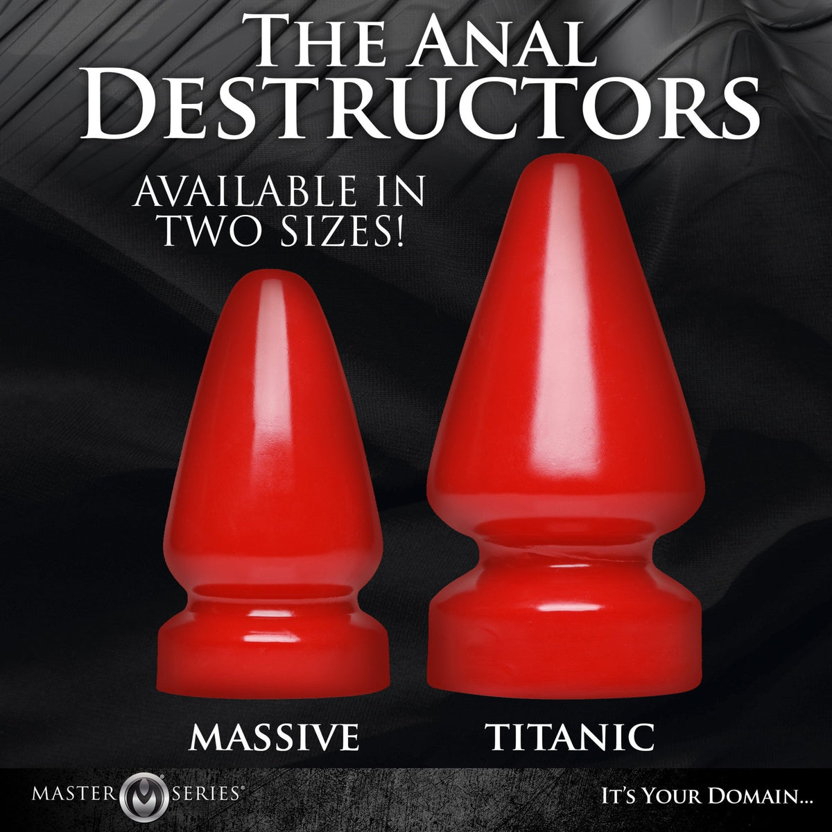 Anal Destructor Plug - Large - Royal Sins