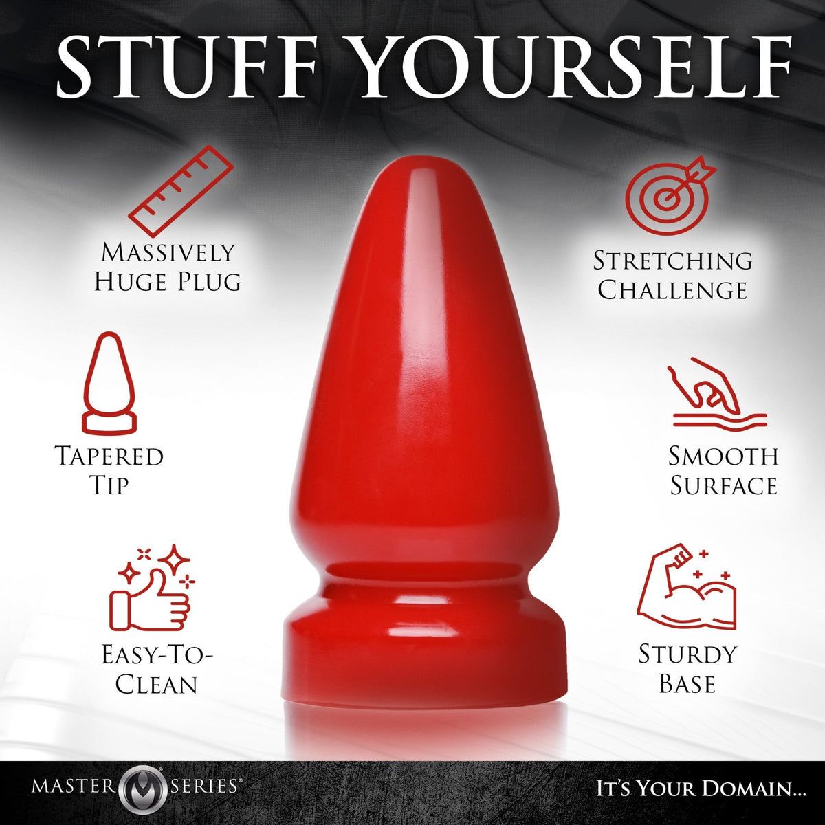 Anal Destructor Plug - Small - Royal Sins