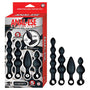 Anal - Ese Collection Vibrating Anal Fantasy Kit - Black - Royal Sins