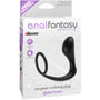 Anal Fantasy Collection Silicone Ass - Gasm Cockring Plug Black - Royal Sins