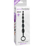 Anal Fantasy Collection Silicone First - Time Fun Beads Black - Royal Sins