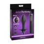 Anal Fantasy Elite Collection Auto - Throb Inflatable Vibrating Plug Black - Royal Sins