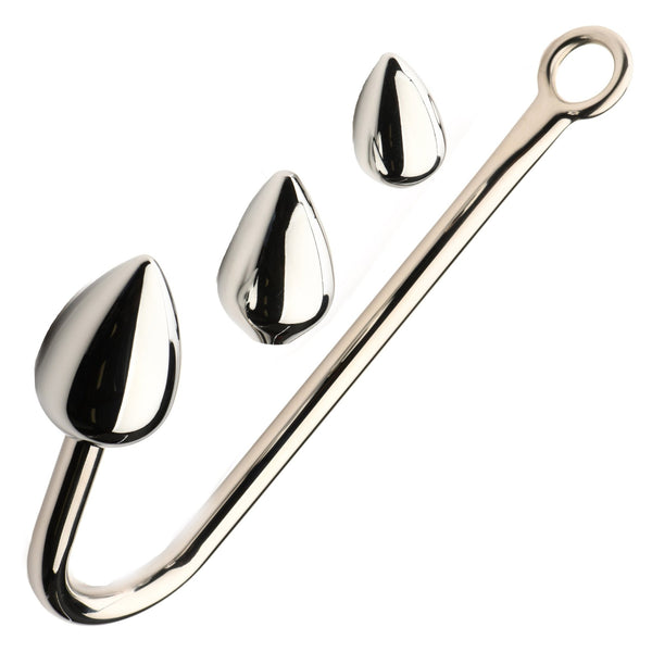 Anal Hook Trainer with 3 Plugs - Royal Sins Anal Hook Trainer with 3 Plugs - Royal Sins